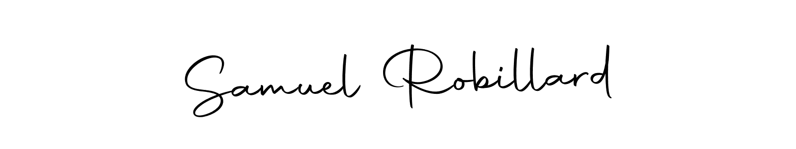 Create a beautiful signature design for name Samuel Robillard. With this signature (Autography-DOLnW) fonts, you can make a handwritten signature for free. Samuel Robillard signature style 10 images and pictures png
