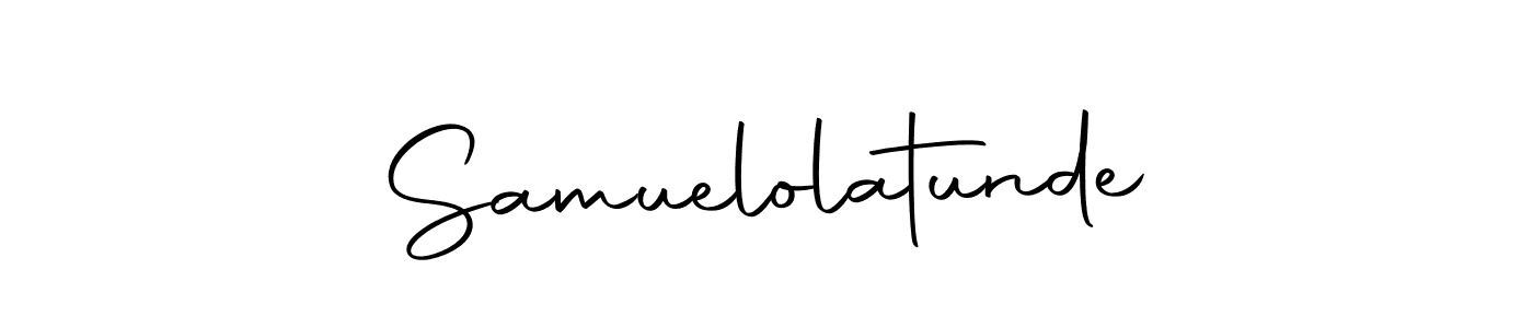 How to Draw Samuelolatunde signature style? Autography-DOLnW is a latest design signature styles for name Samuelolatunde. Samuelolatunde signature style 10 images and pictures png