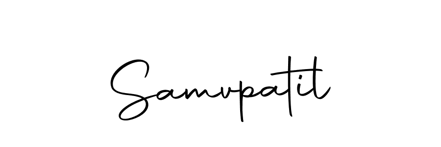 Samvpatil stylish signature style. Best Handwritten Sign (Autography-DOLnW) for my name. Handwritten Signature Collection Ideas for my name Samvpatil. Samvpatil signature style 10 images and pictures png