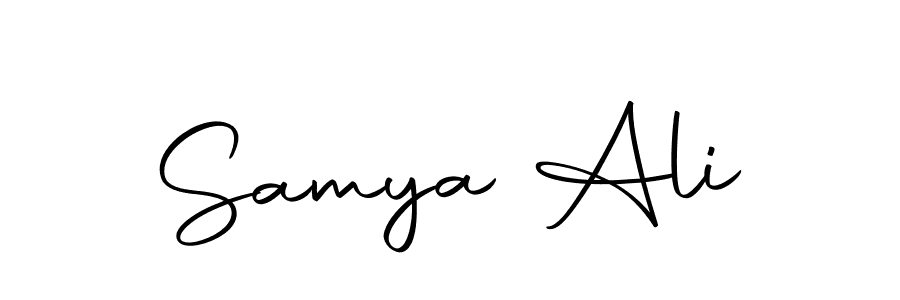 Also we have Samya Ali name is the best signature style. Create professional handwritten signature collection using Autography-DOLnW autograph style. Samya Ali signature style 10 images and pictures png