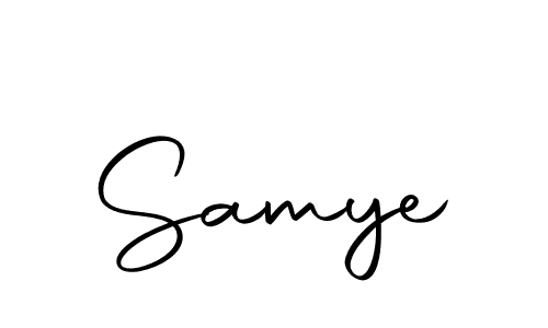 Similarly Autography-DOLnW is the best handwritten signature design. Signature creator online .You can use it as an online autograph creator for name Samye. Samye signature style 10 images and pictures png