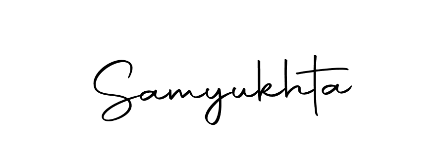 Make a beautiful signature design for name Samyukhta. With this signature (Autography-DOLnW) style, you can create a handwritten signature for free. Samyukhta signature style 10 images and pictures png