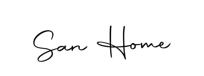 This is the best signature style for the San Home name. Also you like these signature font (Autography-DOLnW). Mix name signature. San Home signature style 10 images and pictures png