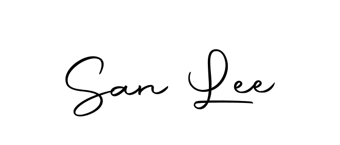 Make a beautiful signature design for name San Lee. Use this online signature maker to create a handwritten signature for free. San Lee signature style 10 images and pictures png