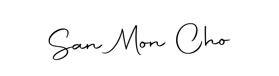 Also You can easily find your signature by using the search form. We will create San Mon Cho name handwritten signature images for you free of cost using Autography-DOLnW sign style. San Mon Cho signature style 10 images and pictures png