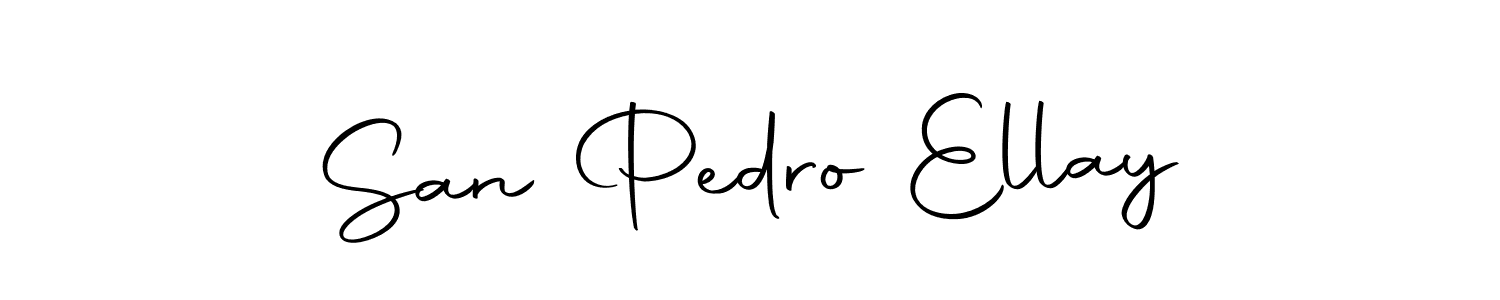Once you've used our free online signature maker to create your best signature Autography-DOLnW style, it's time to enjoy all of the benefits that San Pedro Ellay name signing documents. San Pedro Ellay signature style 10 images and pictures png
