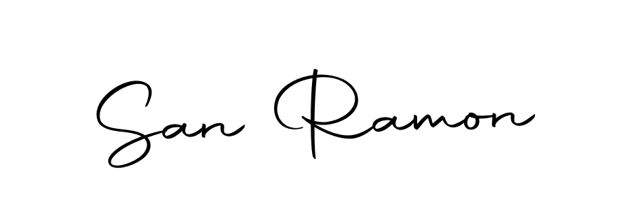 San Ramon stylish signature style. Best Handwritten Sign (Autography-DOLnW) for my name. Handwritten Signature Collection Ideas for my name San Ramon. San Ramon signature style 10 images and pictures png