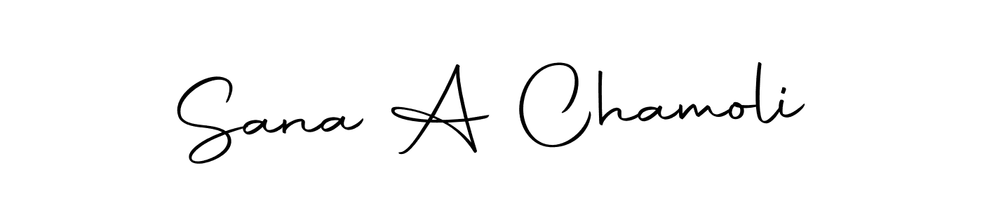 You can use this online signature creator to create a handwritten signature for the name Sana A Chamoli. This is the best online autograph maker. Sana A Chamoli signature style 10 images and pictures png