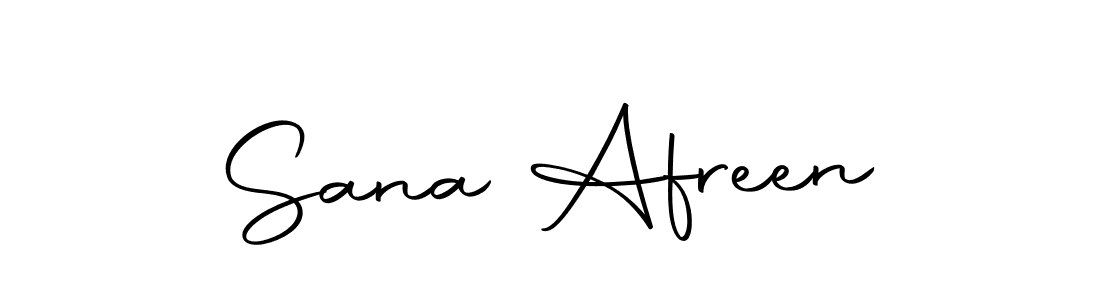 Sana Afreen stylish signature style. Best Handwritten Sign (Autography-DOLnW) for my name. Handwritten Signature Collection Ideas for my name Sana Afreen. Sana Afreen signature style 10 images and pictures png