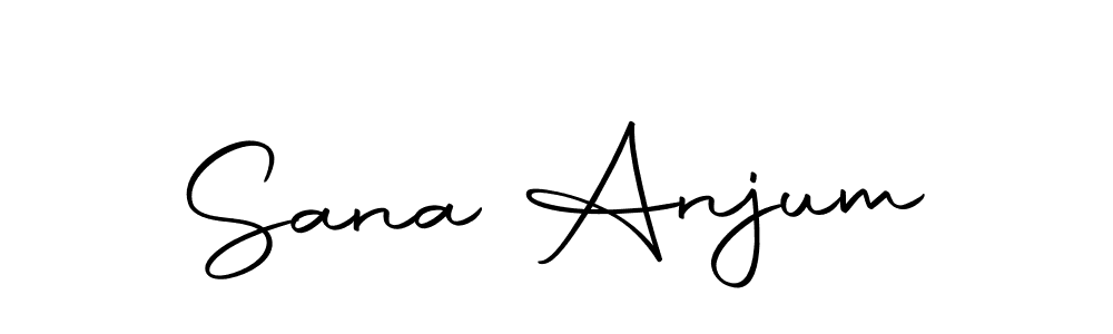 Make a short Sana Anjum signature style. Manage your documents anywhere anytime using Autography-DOLnW. Create and add eSignatures, submit forms, share and send files easily. Sana Anjum signature style 10 images and pictures png