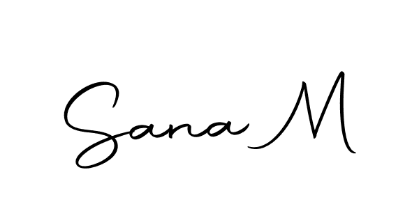 Here are the top 10 professional signature styles for the name Sana M. These are the best autograph styles you can use for your name. Sana M signature style 10 images and pictures png