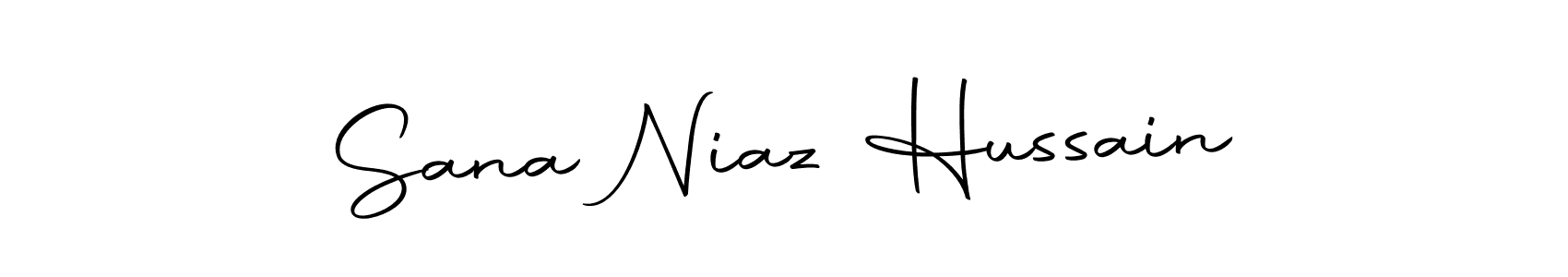 How to make Sana Niaz Hussain signature? Autography-DOLnW is a professional autograph style. Create handwritten signature for Sana Niaz Hussain name. Sana Niaz Hussain signature style 10 images and pictures png