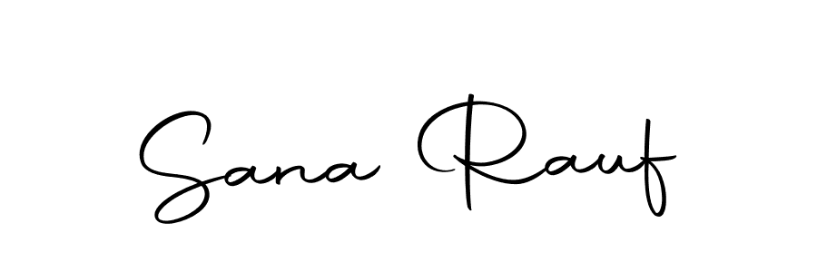 Sana Rauf stylish signature style. Best Handwritten Sign (Autography-DOLnW) for my name. Handwritten Signature Collection Ideas for my name Sana Rauf. Sana Rauf signature style 10 images and pictures png