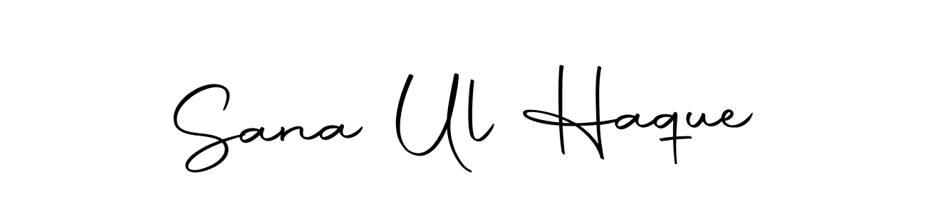 Make a beautiful signature design for name Sana Ul Haque. With this signature (Autography-DOLnW) style, you can create a handwritten signature for free. Sana Ul Haque signature style 10 images and pictures png