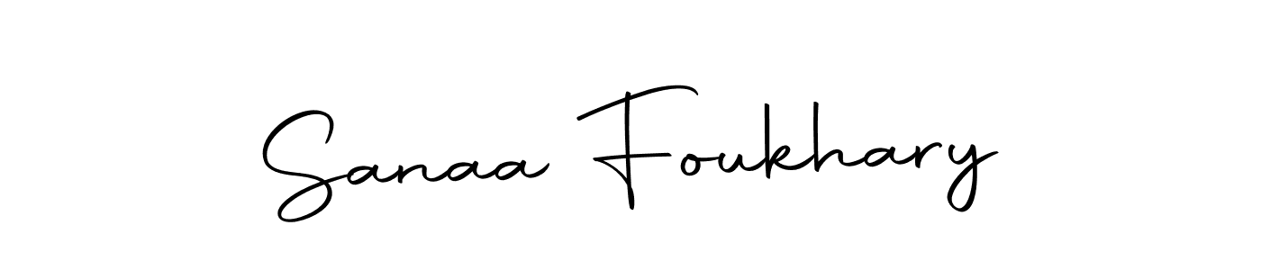 The best way (Autography-DOLnW) to make a short signature is to pick only two or three words in your name. The name Sanaa Foukhary include a total of six letters. For converting this name. Sanaa Foukhary signature style 10 images and pictures png
