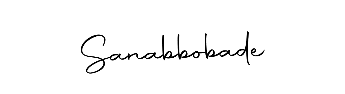 Similarly Autography-DOLnW is the best handwritten signature design. Signature creator online .You can use it as an online autograph creator for name Sanabbobade. Sanabbobade signature style 10 images and pictures png