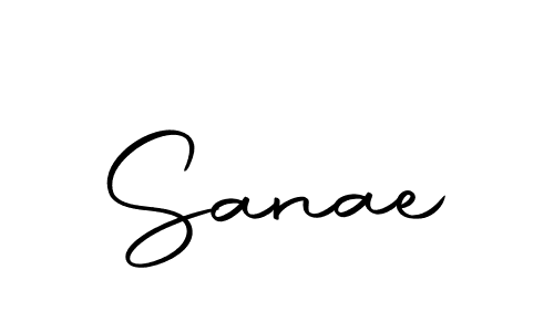 How to make Sanae signature? Autography-DOLnW is a professional autograph style. Create handwritten signature for Sanae name. Sanae signature style 10 images and pictures png