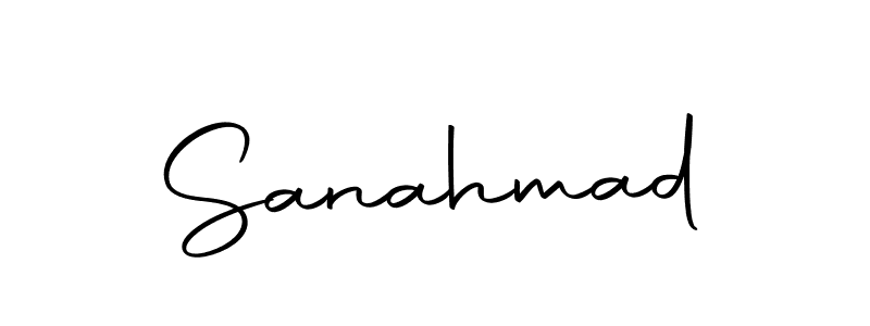 Also we have Sanahmad name is the best signature style. Create professional handwritten signature collection using Autography-DOLnW autograph style. Sanahmad signature style 10 images and pictures png