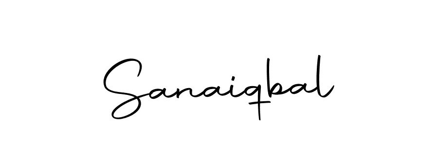 Make a beautiful signature design for name Sanaiqbal. Use this online signature maker to create a handwritten signature for free. Sanaiqbal signature style 10 images and pictures png