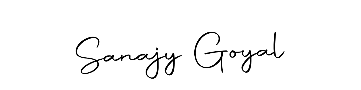 Also we have Sanajy Goyal name is the best signature style. Create professional handwritten signature collection using Autography-DOLnW autograph style. Sanajy Goyal signature style 10 images and pictures png