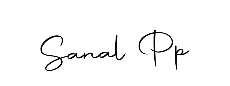 Use a signature maker to create a handwritten signature online. With this signature software, you can design (Autography-DOLnW) your own signature for name Sanal Pp. Sanal Pp signature style 10 images and pictures png