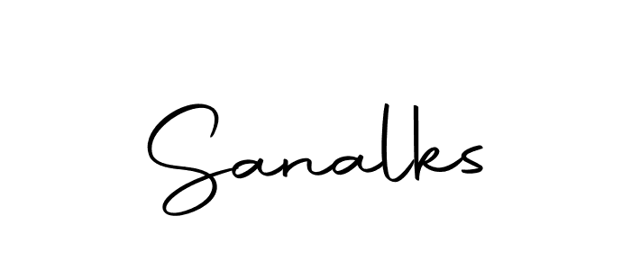 Also we have Sanalks name is the best signature style. Create professional handwritten signature collection using Autography-DOLnW autograph style. Sanalks signature style 10 images and pictures png