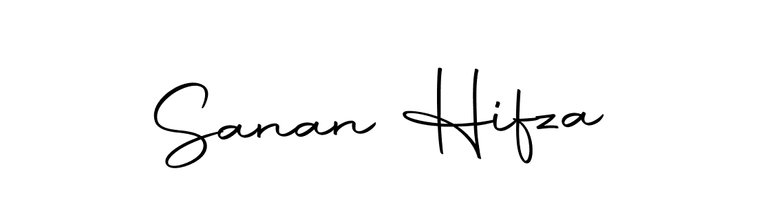 Use a signature maker to create a handwritten signature online. With this signature software, you can design (Autography-DOLnW) your own signature for name Sanan Hifza. Sanan Hifza signature style 10 images and pictures png