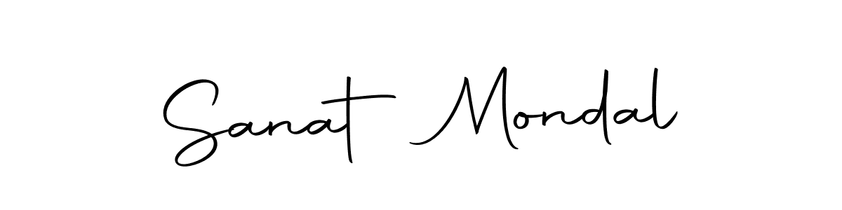 Make a beautiful signature design for name Sanat Mondal. Use this online signature maker to create a handwritten signature for free. Sanat Mondal signature style 10 images and pictures png