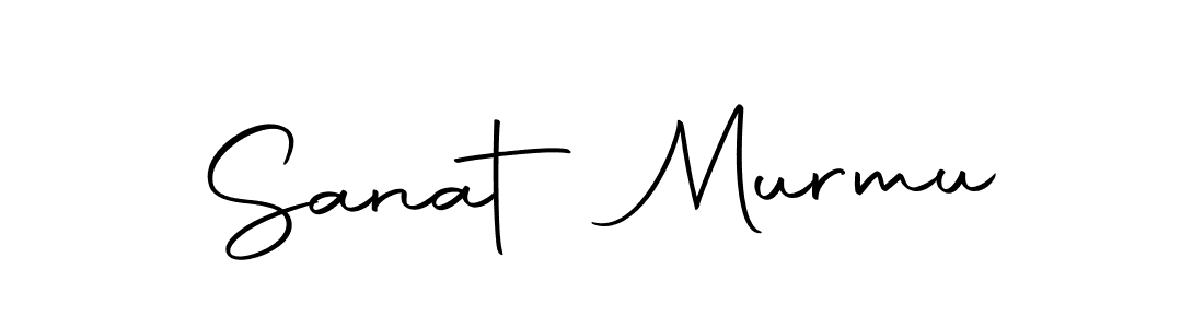 Sanat Murmu stylish signature style. Best Handwritten Sign (Autography-DOLnW) for my name. Handwritten Signature Collection Ideas for my name Sanat Murmu. Sanat Murmu signature style 10 images and pictures png