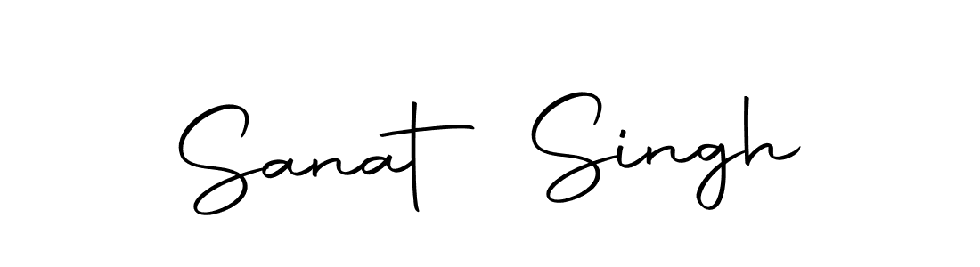 Sanat Singh stylish signature style. Best Handwritten Sign (Autography-DOLnW) for my name. Handwritten Signature Collection Ideas for my name Sanat Singh. Sanat Singh signature style 10 images and pictures png