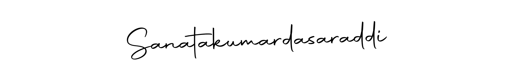 Create a beautiful signature design for name Sanatakumardasaraddi. With this signature (Autography-DOLnW) fonts, you can make a handwritten signature for free. Sanatakumardasaraddi signature style 10 images and pictures png