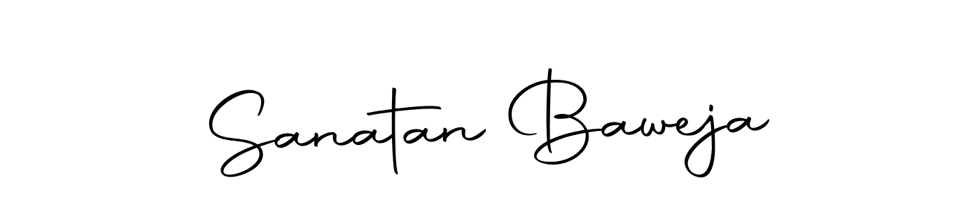 Sanatan Baweja stylish signature style. Best Handwritten Sign (Autography-DOLnW) for my name. Handwritten Signature Collection Ideas for my name Sanatan Baweja. Sanatan Baweja signature style 10 images and pictures png
