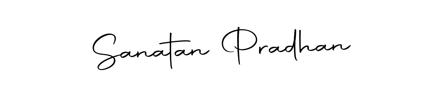 Create a beautiful signature design for name Sanatan Pradhan. With this signature (Autography-DOLnW) fonts, you can make a handwritten signature for free. Sanatan Pradhan signature style 10 images and pictures png