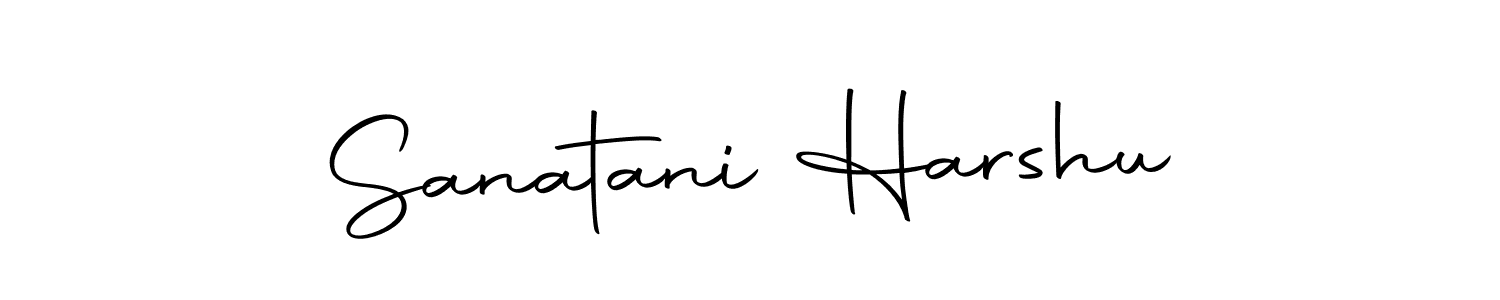 Make a short Sanatani Harshu signature style. Manage your documents anywhere anytime using Autography-DOLnW. Create and add eSignatures, submit forms, share and send files easily. Sanatani Harshu signature style 10 images and pictures png