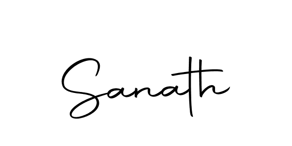 Use a signature maker to create a handwritten signature online. With this signature software, you can design (Autography-DOLnW) your own signature for name Sanath. Sanath signature style 10 images and pictures png