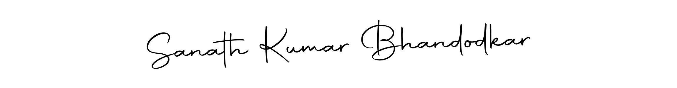 You should practise on your own different ways (Autography-DOLnW) to write your name (Sanath Kumar Bhandodkar) in signature. don't let someone else do it for you. Sanath Kumar Bhandodkar signature style 10 images and pictures png