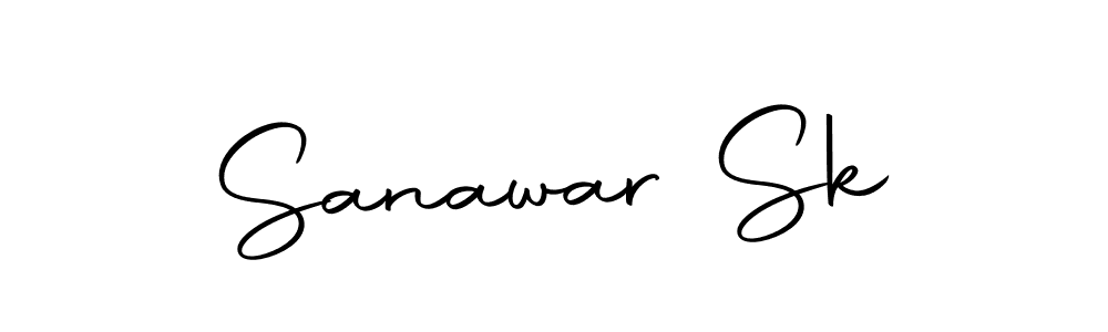 How to make Sanawar Sk signature? Autography-DOLnW is a professional autograph style. Create handwritten signature for Sanawar Sk name. Sanawar Sk signature style 10 images and pictures png