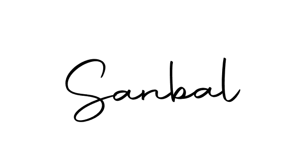Make a beautiful signature design for name Sanbal. Use this online signature maker to create a handwritten signature for free. Sanbal signature style 10 images and pictures png