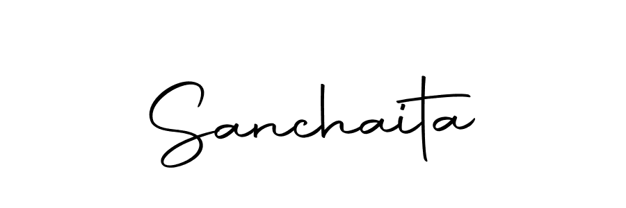 You should practise on your own different ways (Autography-DOLnW) to write your name (Sanchaita) in signature. don't let someone else do it for you. Sanchaita signature style 10 images and pictures png