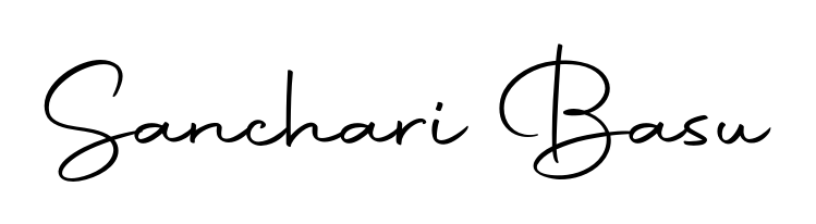 Discover how Sanchari Basu looks in an executive cursive font (Autography-DOLnW). Perfect for legal documents, invoices, and certificates. Sanchari Basu signature style 10 images and pictures png