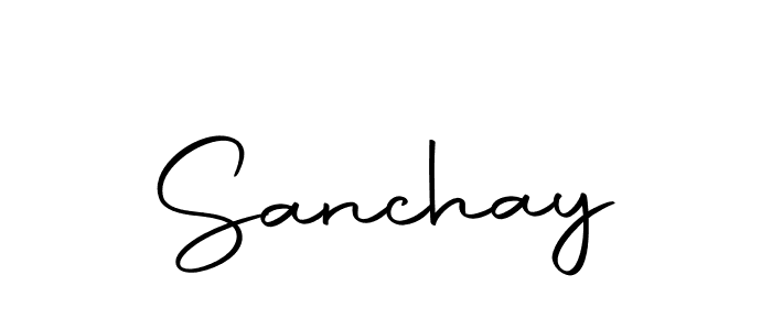 Make a beautiful signature design for name Sanchay. Use this online signature maker to create a handwritten signature for free. Sanchay signature style 10 images and pictures png