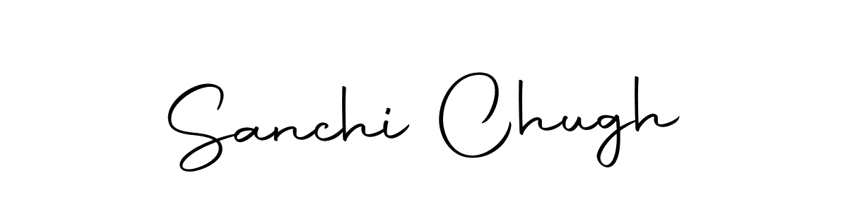 You can use this online signature creator to create a handwritten signature for the name Sanchi Chugh. This is the best online autograph maker. Sanchi Chugh signature style 10 images and pictures png