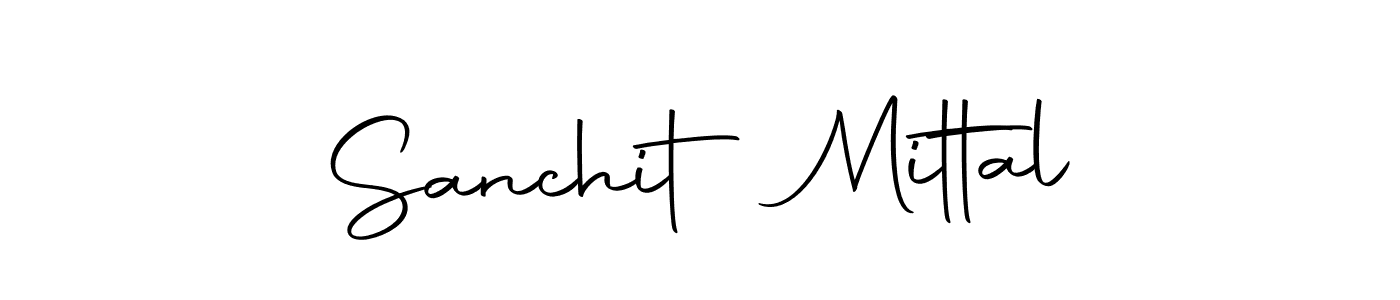 Make a beautiful signature design for name Sanchit Mittal. With this signature (Autography-DOLnW) style, you can create a handwritten signature for free. Sanchit Mittal signature style 10 images and pictures png