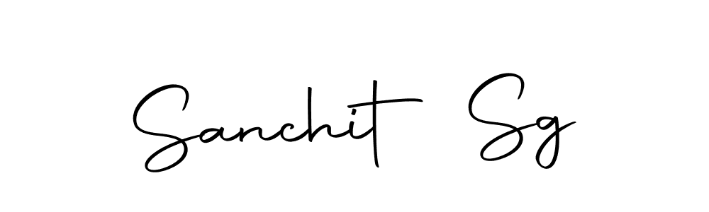 The best way (Autography-DOLnW) to make a short signature is to pick only two or three words in your name. The name Sanchit Sg include a total of six letters. For converting this name. Sanchit Sg signature style 10 images and pictures png