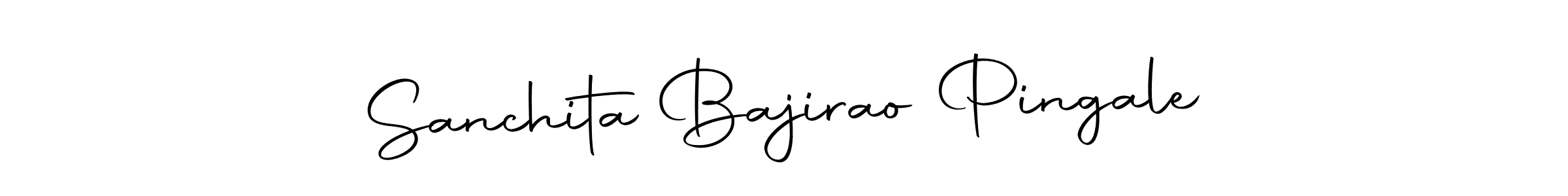 You can use this online signature creator to create a handwritten signature for the name Sanchita Bajirao Pingale. This is the best online autograph maker. Sanchita Bajirao Pingale signature style 10 images and pictures png