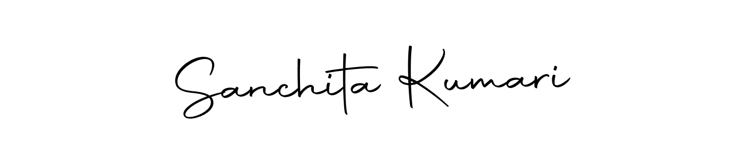 Use a signature maker to create a handwritten signature online. With this signature software, you can design (Autography-DOLnW) your own signature for name Sanchita Kumari. Sanchita Kumari signature style 10 images and pictures png