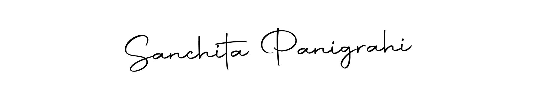 Use a signature maker to create a handwritten signature online. With this signature software, you can design (Autography-DOLnW) your own signature for name Sanchita Panigrahi. Sanchita Panigrahi signature style 10 images and pictures png