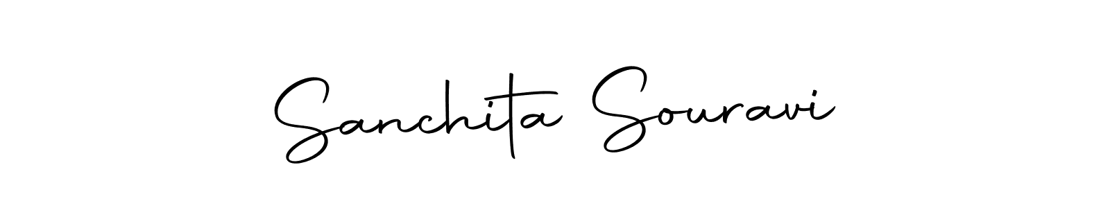 Make a beautiful signature design for name Sanchita Souravi. Use this online signature maker to create a handwritten signature for free. Sanchita Souravi signature style 10 images and pictures png