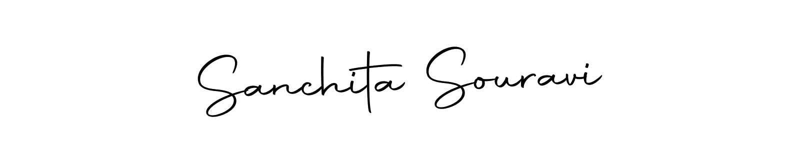 Make a beautiful signature design for name Sanchita Souravi. Use this online signature maker to create a handwritten signature for free. Sanchita Souravi signature style 10 images and pictures png