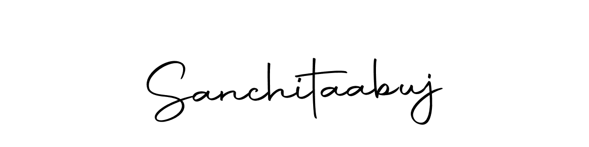 Design your own signature with our free online signature maker. With this signature software, you can create a handwritten (Autography-DOLnW) signature for name Sanchitaabuj. Sanchitaabuj signature style 10 images and pictures png